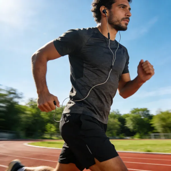 auriculares con cable para correr