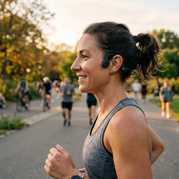 auriculares de conduccion osea para correr