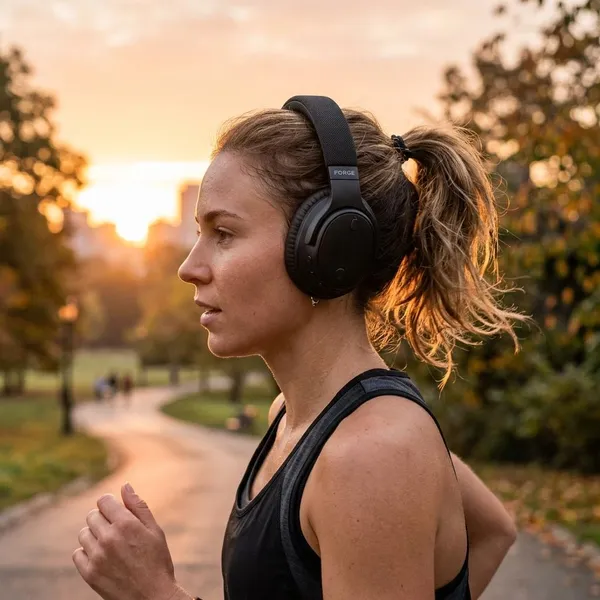 Problemas de los auriculares de diadema al correr