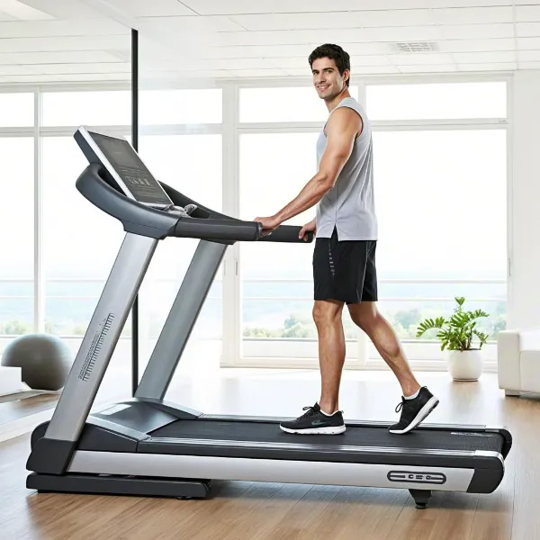 ¿Cómo se mide el desnivel en una cinta de correr?