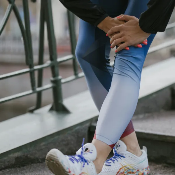 calentar rodillas antes de correr