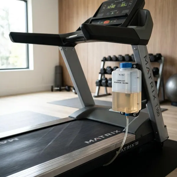 cinta de correr profesional con deposito para lubricante