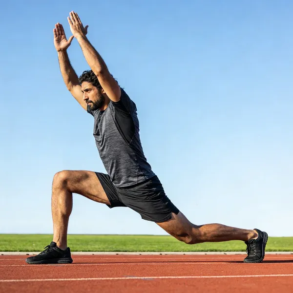 como estirar para correr