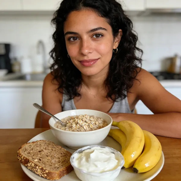 1-2 Horas Antes: Energía Rápida y Ligera